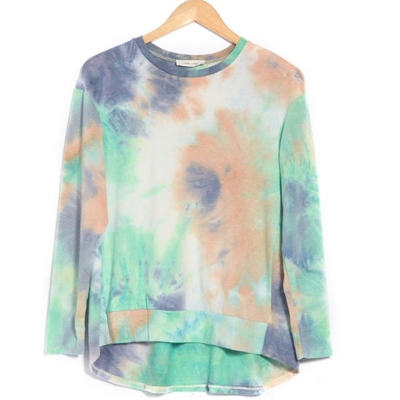 White Willow Tie-Dye Sweater Sz Small - Picture 13 of 13